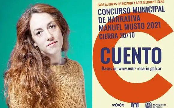 Paula Galansky, escritora concordiense, ganadora del concurso Manuel Musto 2021