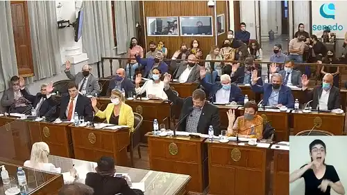 Senadores de JxC aprobaron varios proyectos e hicieron sus observaciones