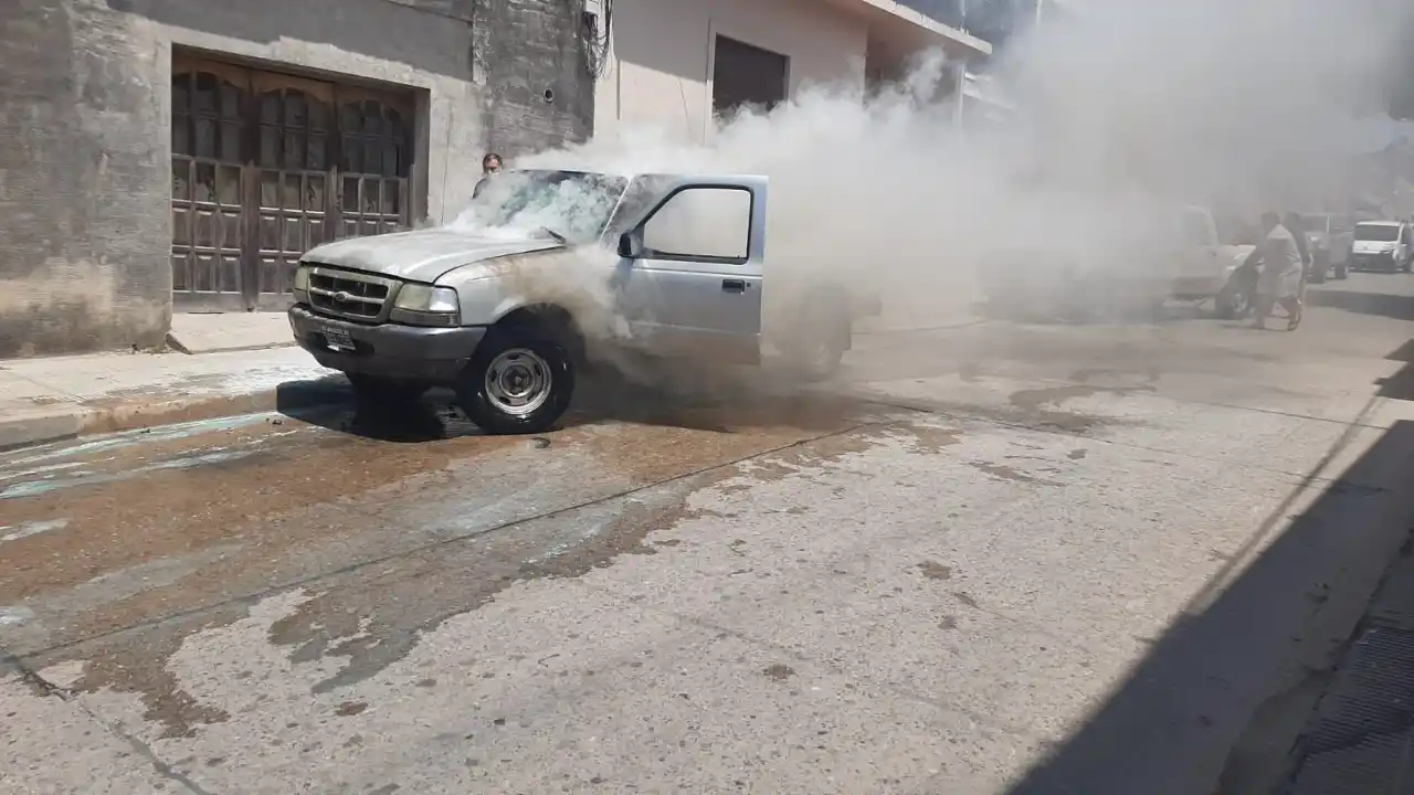 Un desperfecto mecánico comenzó el fuego