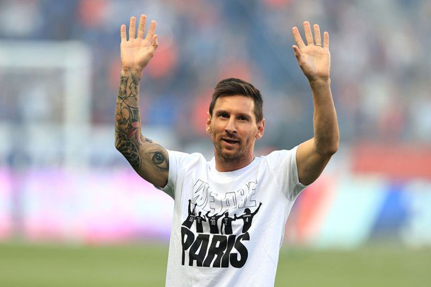 FUROR en el Parque de los Príncipes: Messi entrena con el PSG