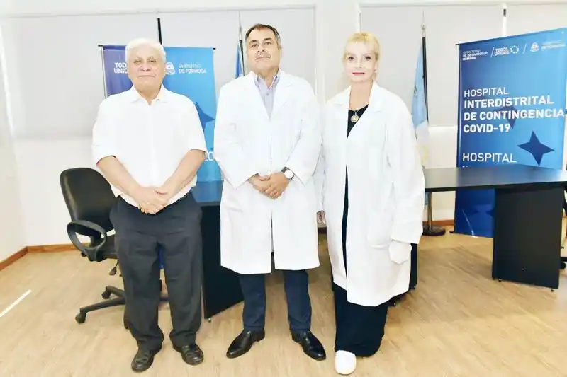 Pusieron en funciones a dos nuevos
directores del Hospital Interdistrital Evita