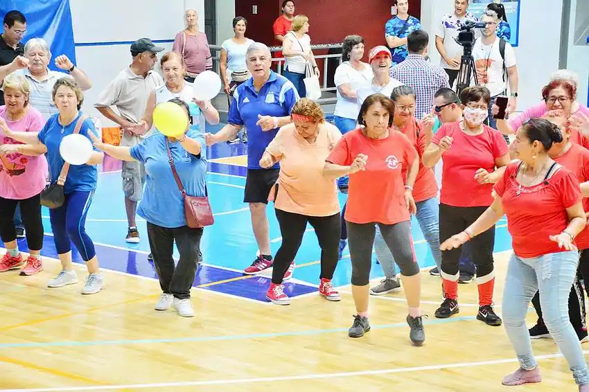 Hubo fiesta de cierre de los gimnasios terapéuticos