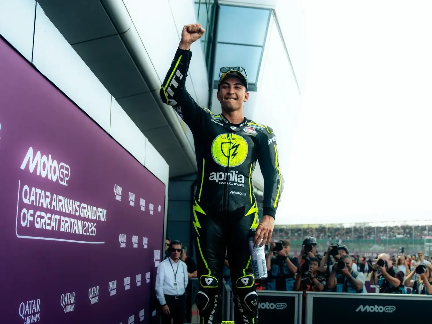 Raúl Fernández dominó la final del Moto GP en Silverstone. Foto: Moto Gp