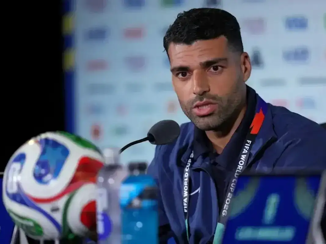 Mehdi Taremi , delantero capitán de Irán