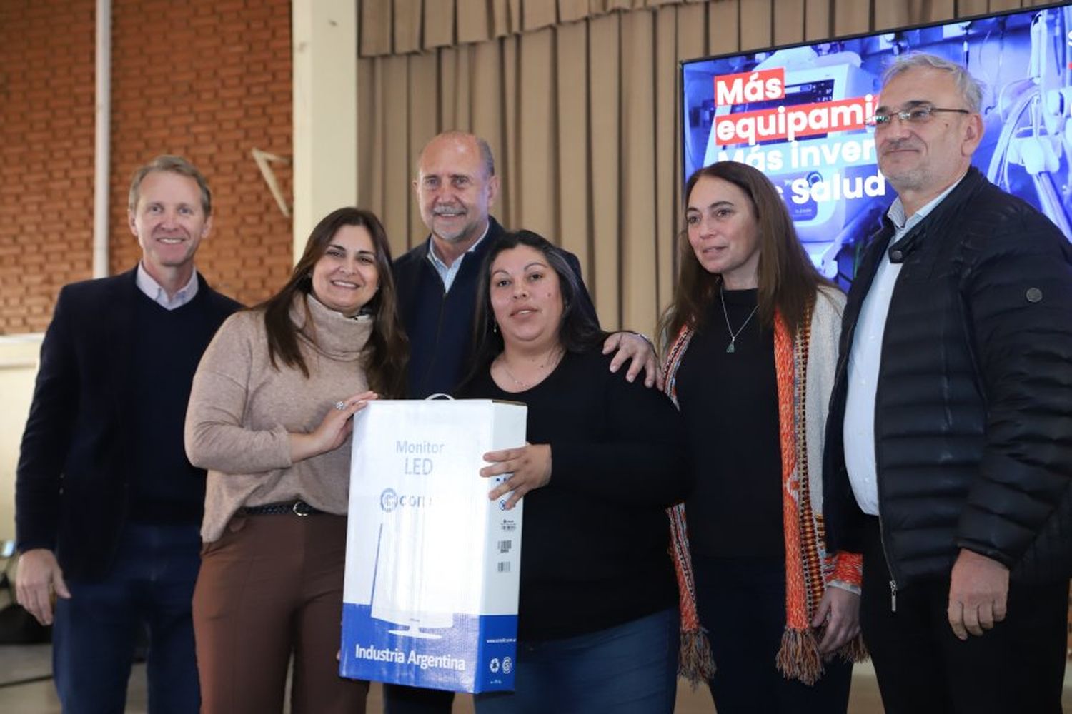 Perotti entregó equipamiento informático para efectores de salud de la región Rafaela