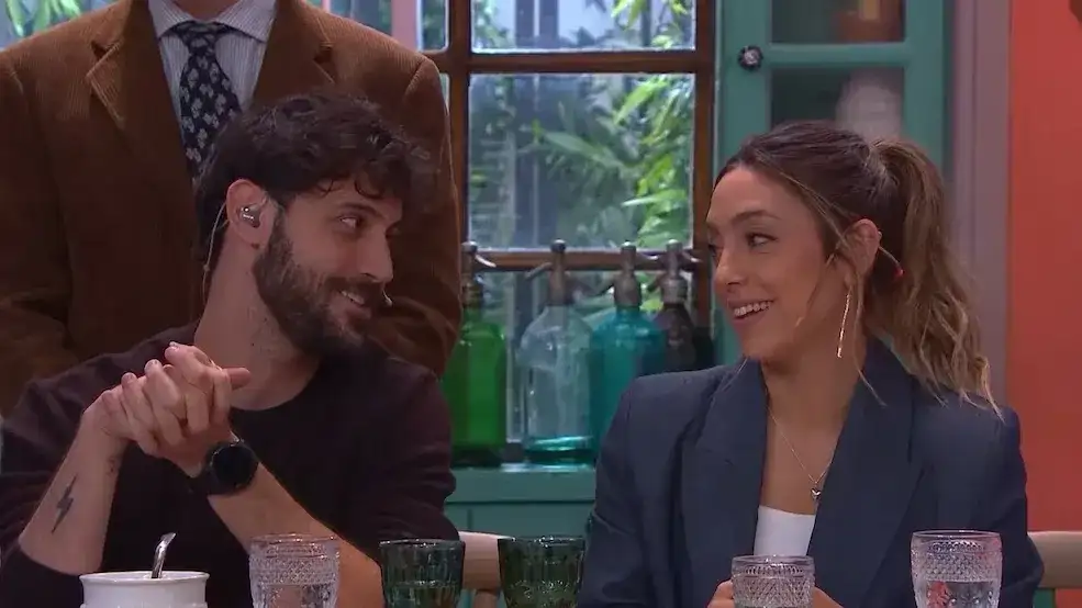 Diego Leuco y Sofi Martínez protagonizaron en La Peña de Morfi un cruce de preguntas sobre su relación y su separación definitiva en 2024