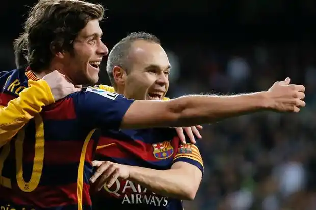 El Barcelona le dio una paliza al Real en el Bernabeu 