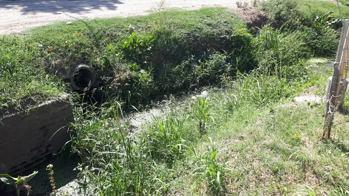 Personal de Obras Públicas de Nación releva situación en barrios para ejecutar desagües pluviales