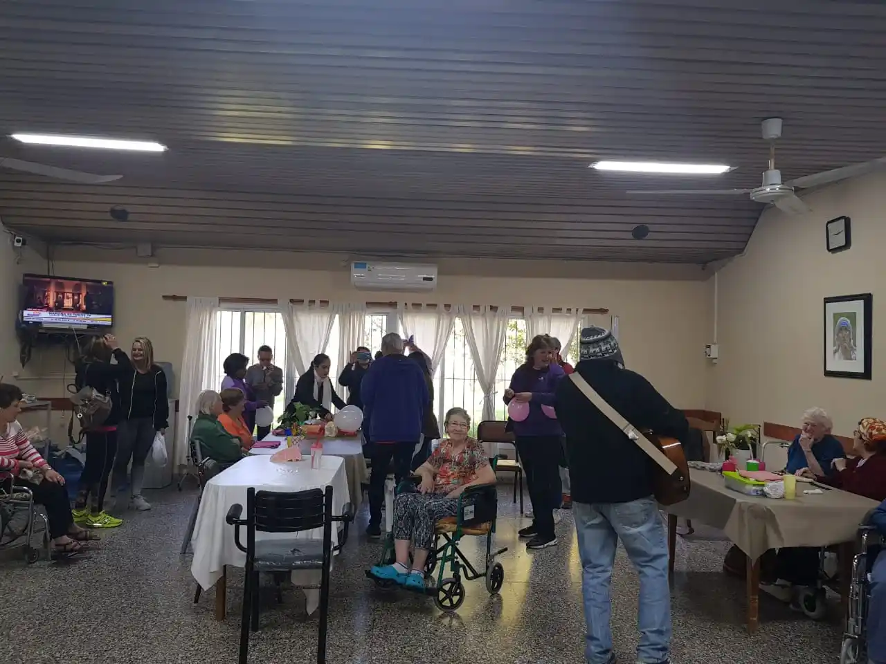 Festejos Día del Jubilado en el Hogar de Ancianos San Francisco de Asís