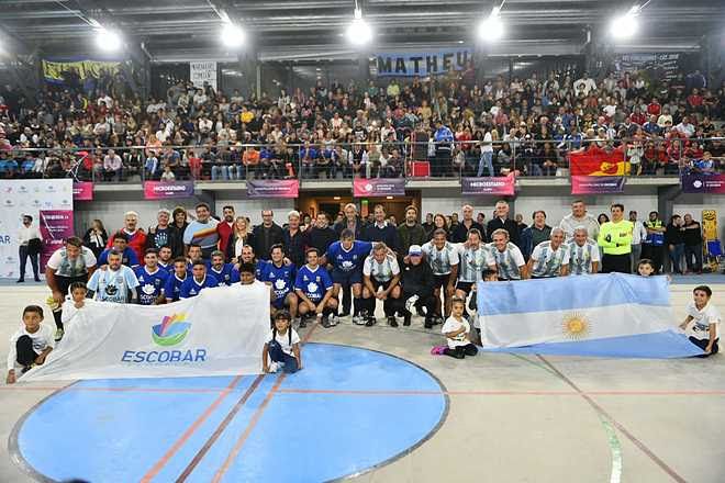 Reanudación de eventos en el Microestadio de Garín tras funcionar 2 años como vacunatorio
