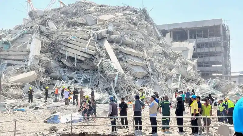 Un devastador terremoto sacudió Myanmar, Tailandia y el suroeste de China