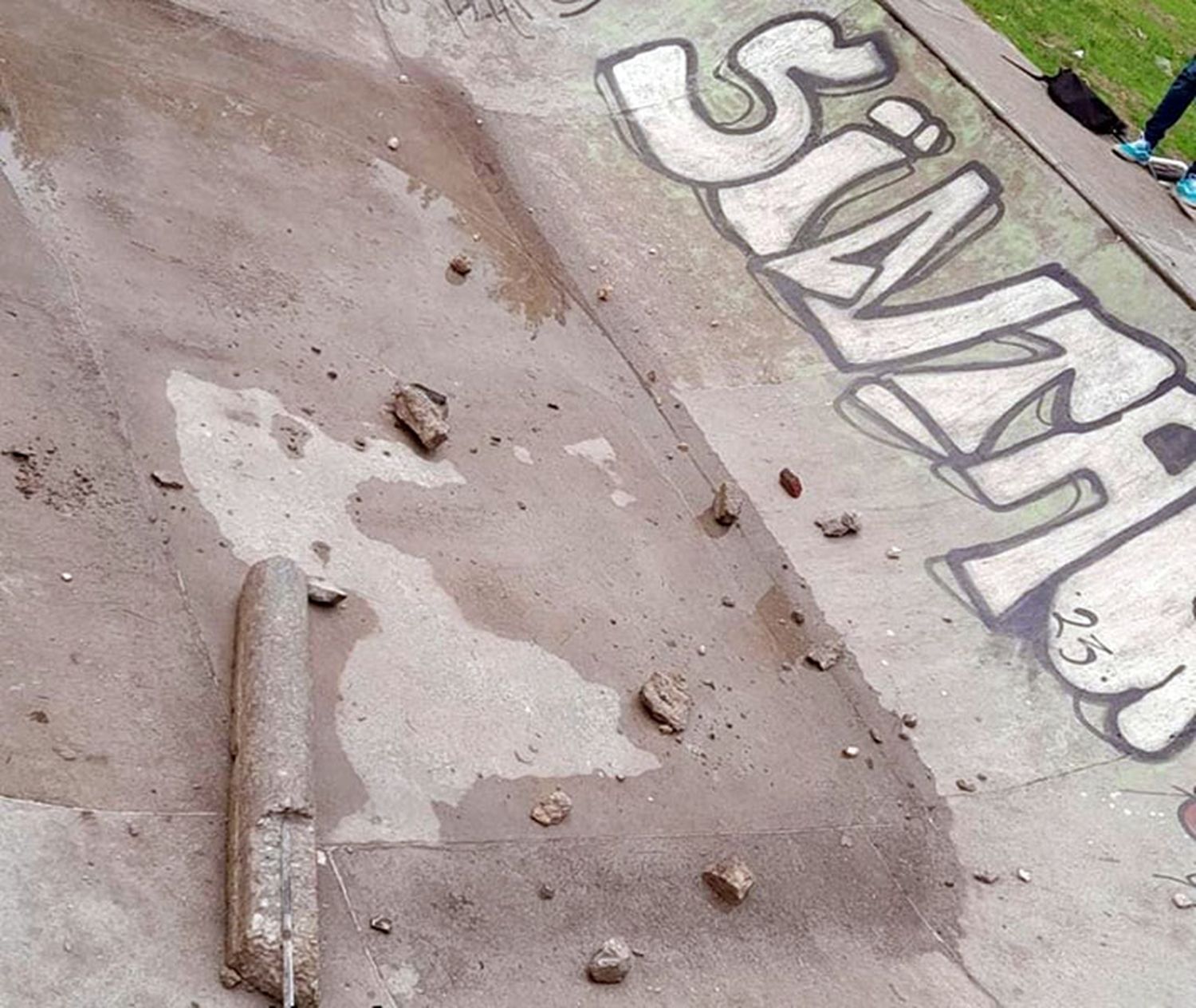 Causaron destrozos en el Skatepark