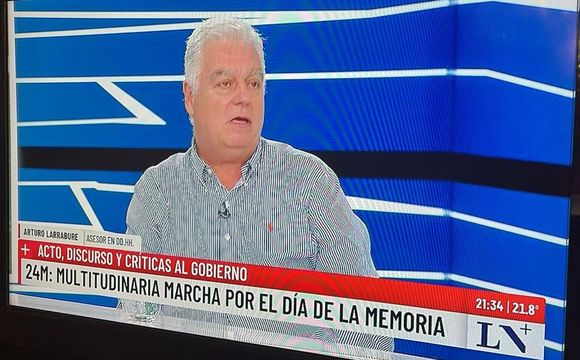 Larrabure: “Si te enfrascas en el odio, en la venganza, en el rencor, no podes vivir”