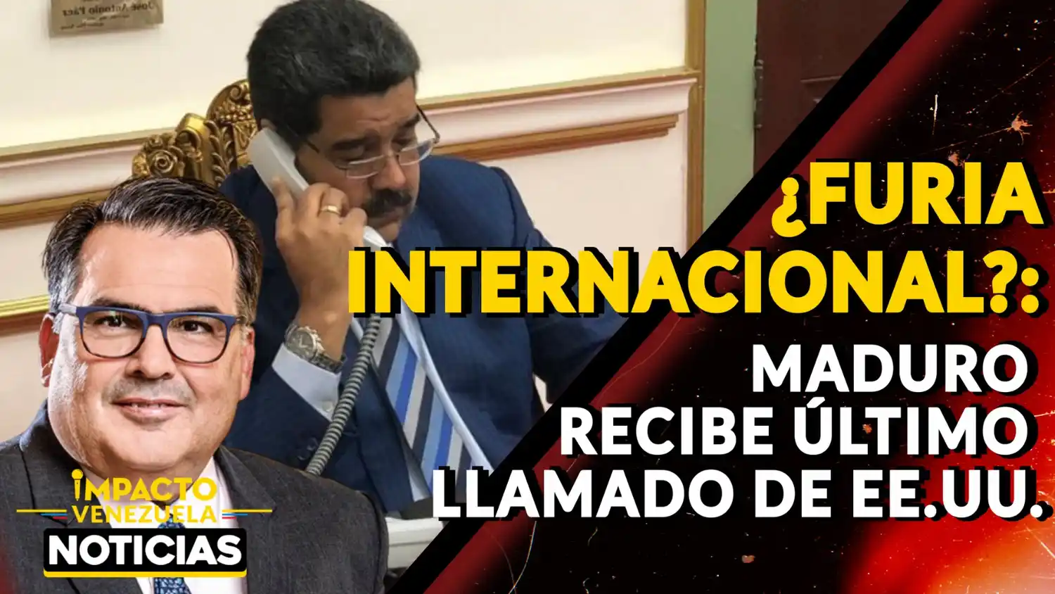 ¿FURIA INTERNACIONAL? Maduro recibe último llamado de EE.UU. – VIDEO