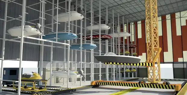 Avanza el proyecto de la guardería de lanchas impulsado por el Tiro Federal