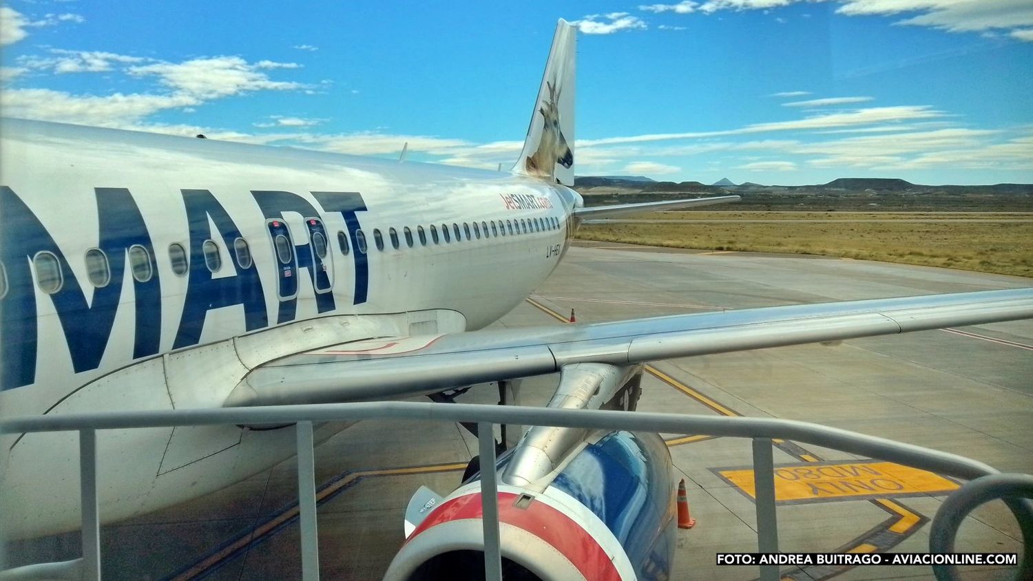 Airbus A320 LV-HEK de JetSMART en Comodoro Rivadavia