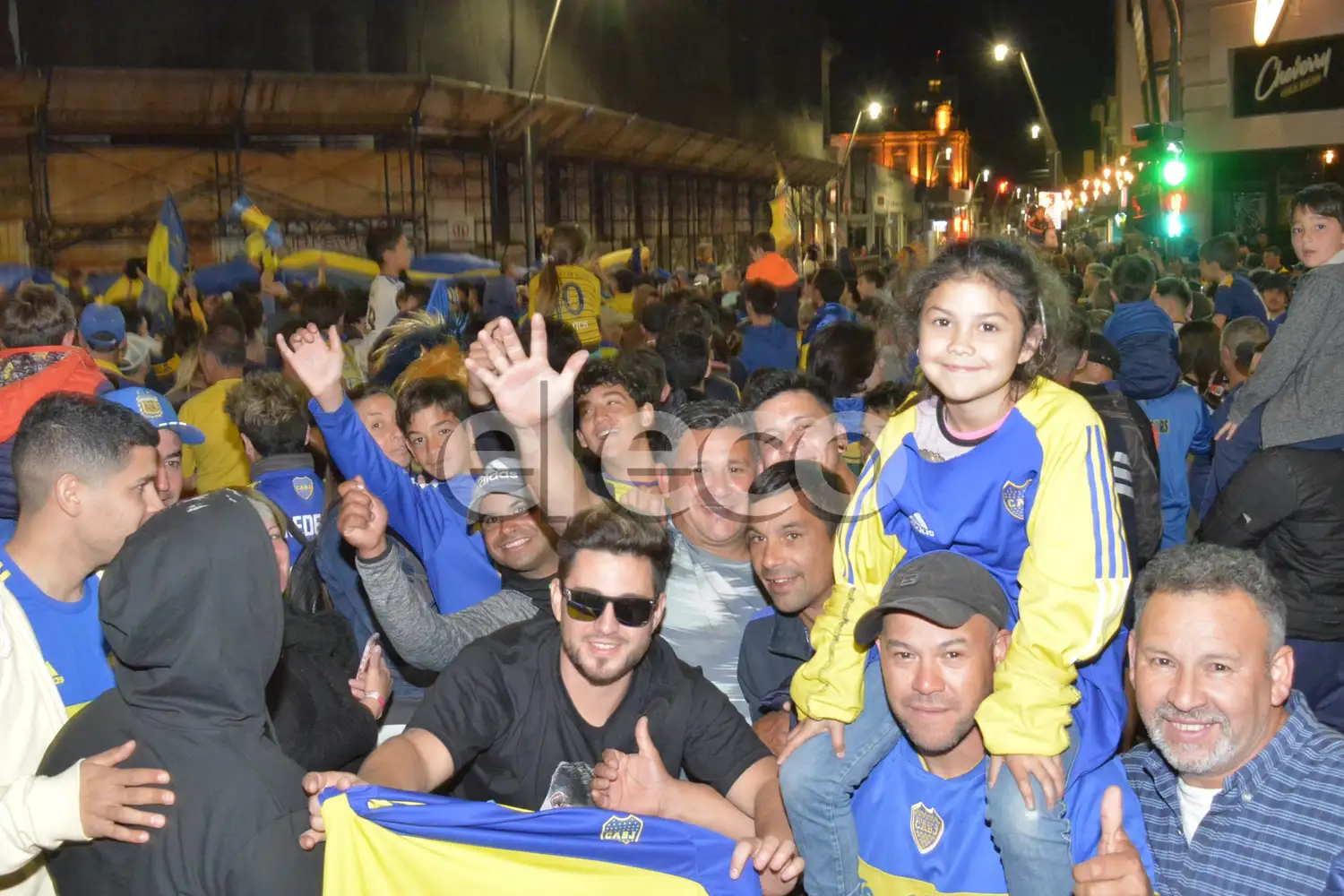 Los festejos en Tandil