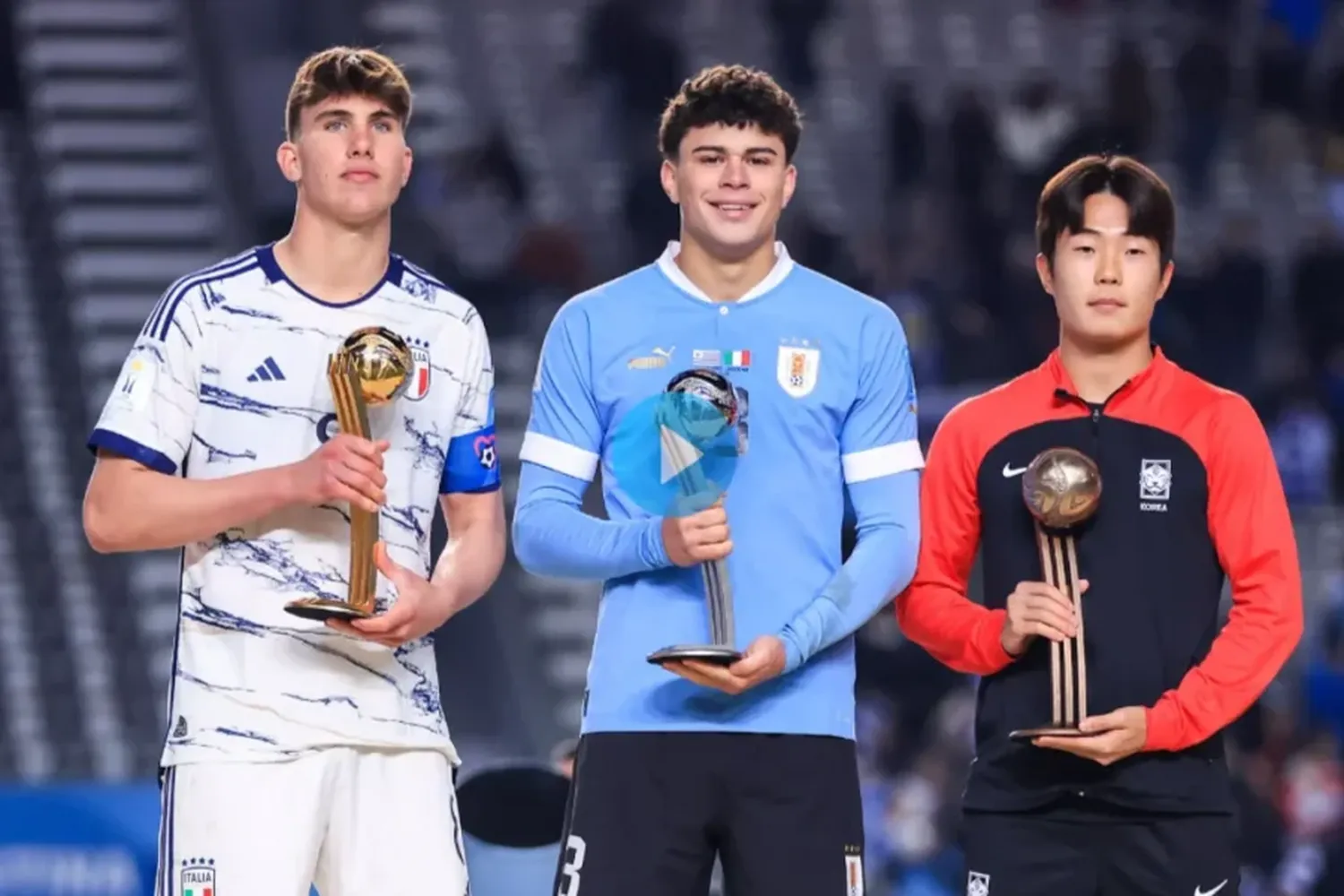 Las distinciones del Mundial Sub 20
