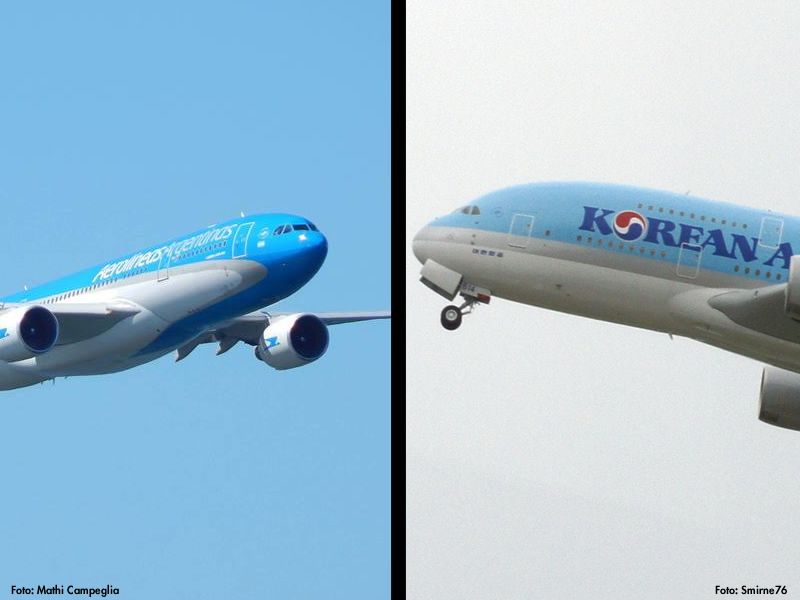 Aerolíneas Argentinas firma acuerdo de código compartido con Korean Air