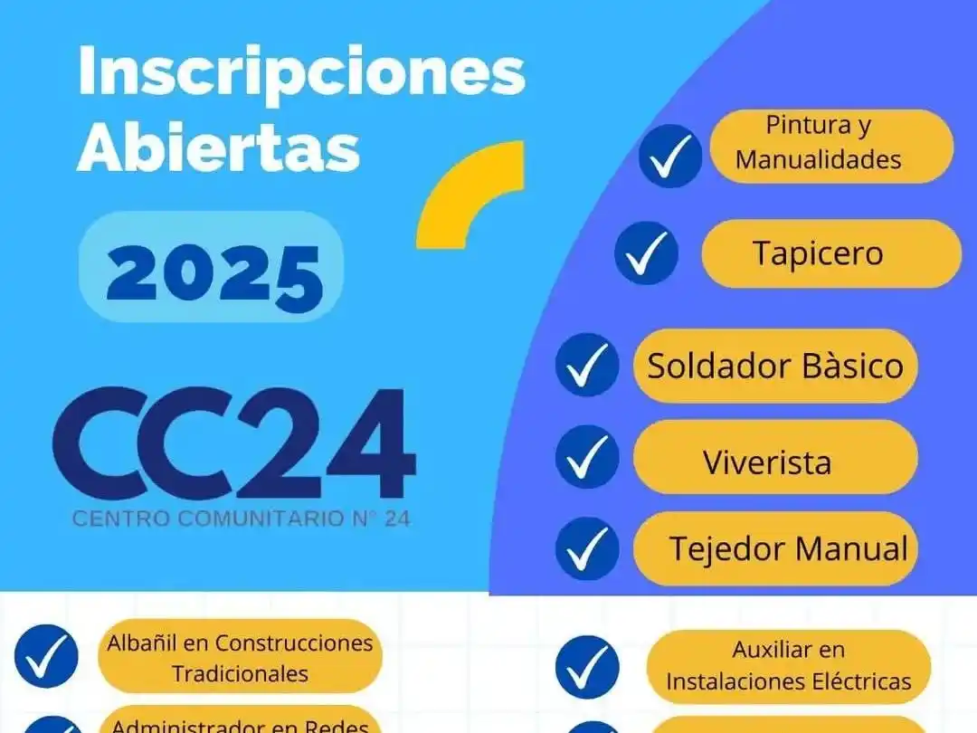 El Centro 24 lanza una quincena de cursos para formación laboral