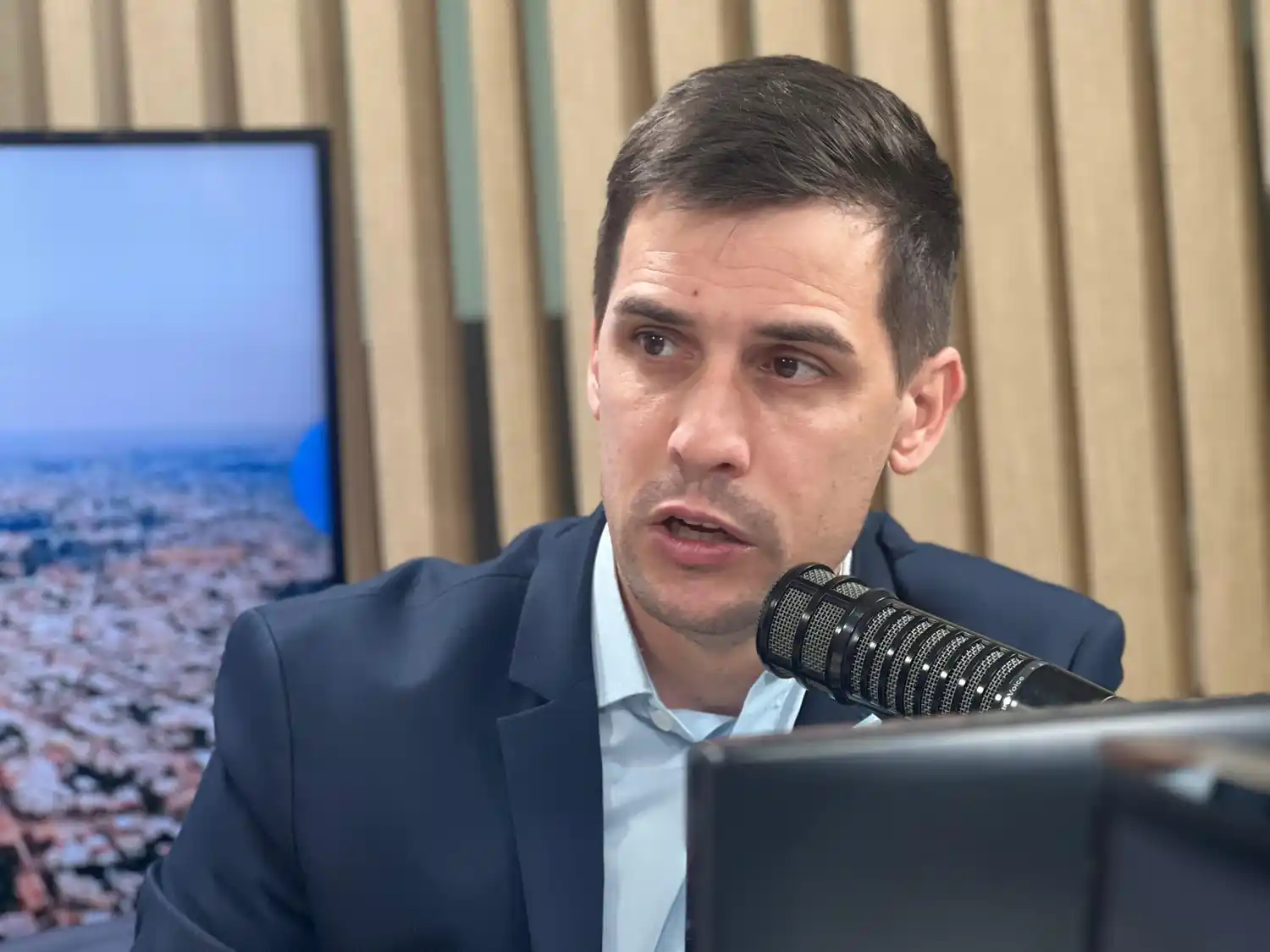 Leonardo Viotti, intendente de Rafaela | Crédito: RADIO RAFAELA - 1