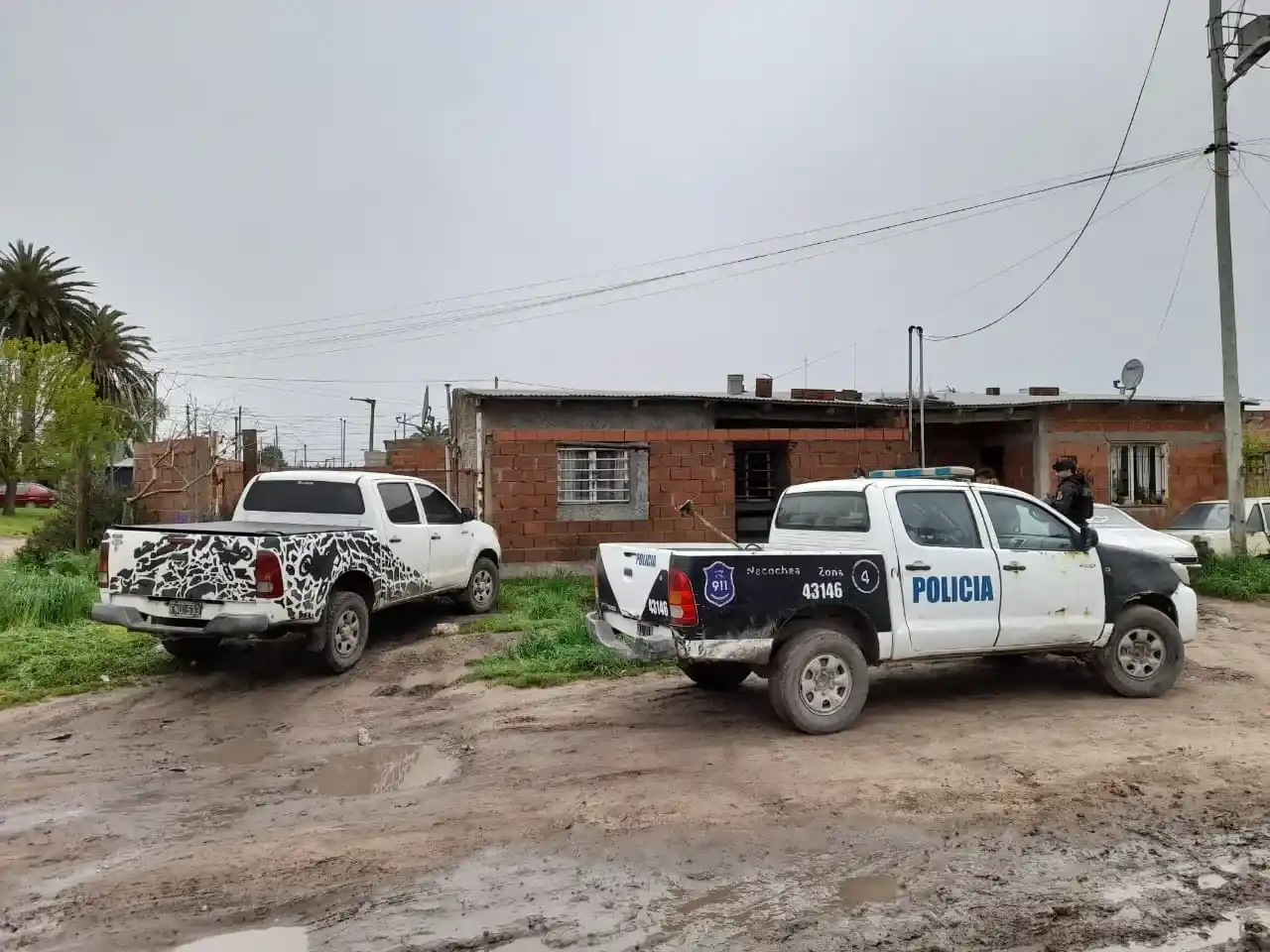 Camioneta secuestrada