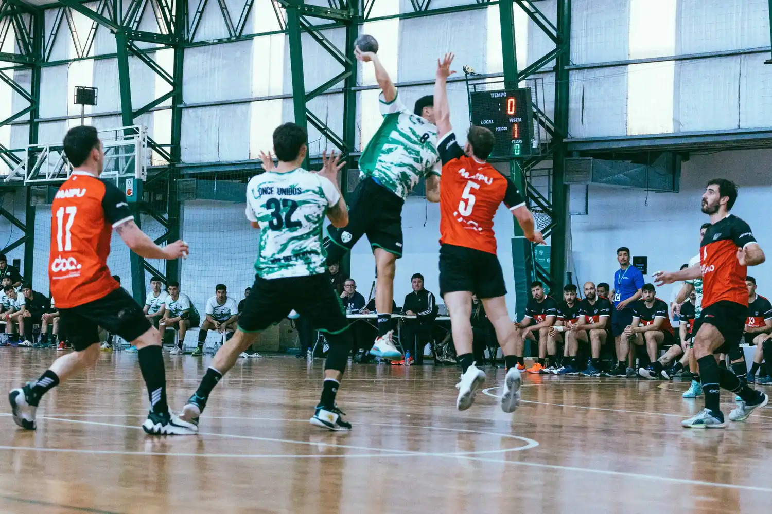 Once Unidos vs. Muni Maipu - Nacional A de Handball Masculino - 1