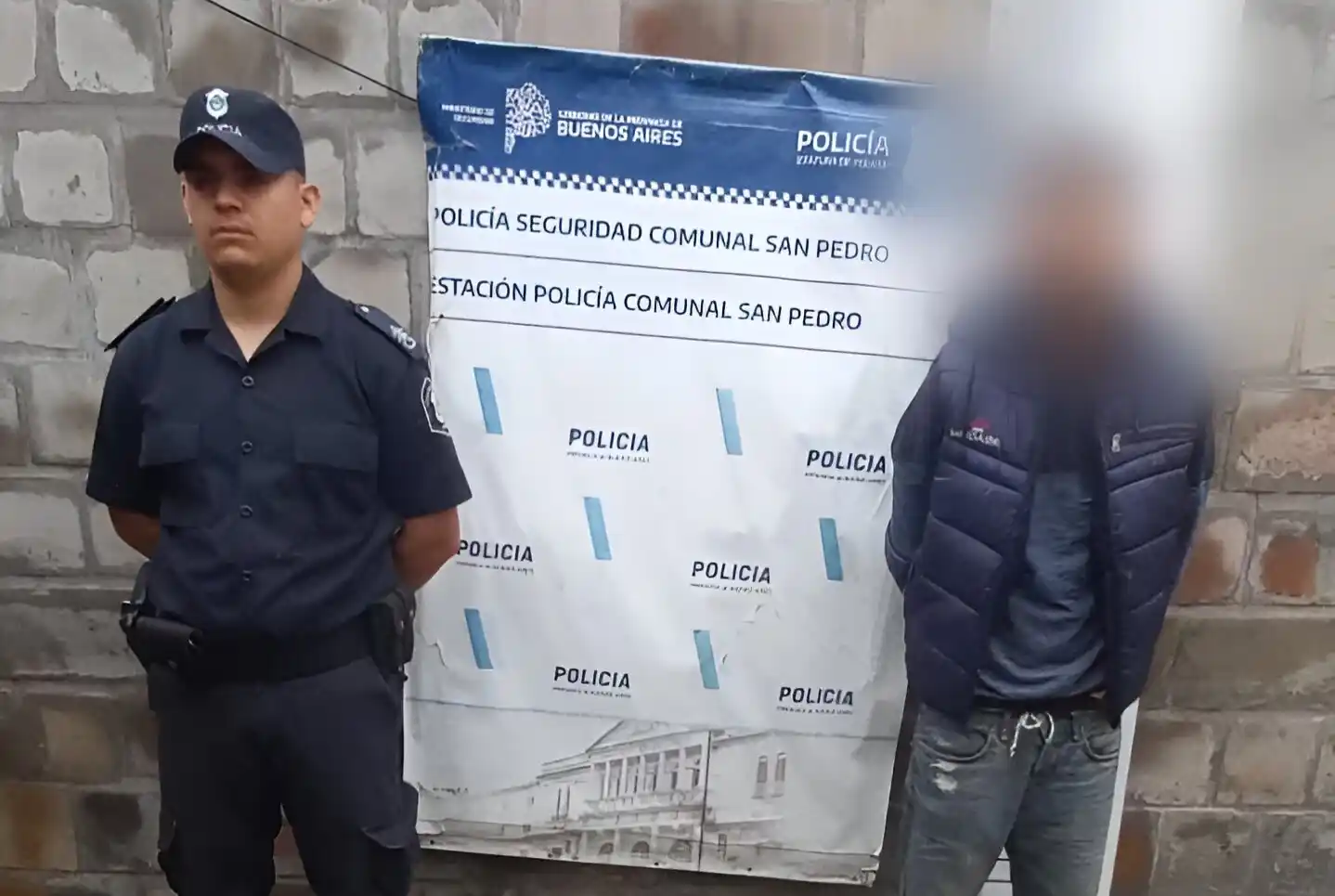 El aprehendiudo quedó a disposición de la Justicia.