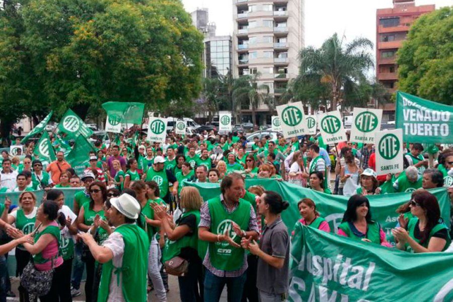 ATE exige rechazar los vetos en el Congreso y lanza un paro nacional para este miércoles
