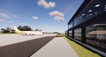 El nuevo aeropuerto al que volará Flybondi se prepara para una transformación radical