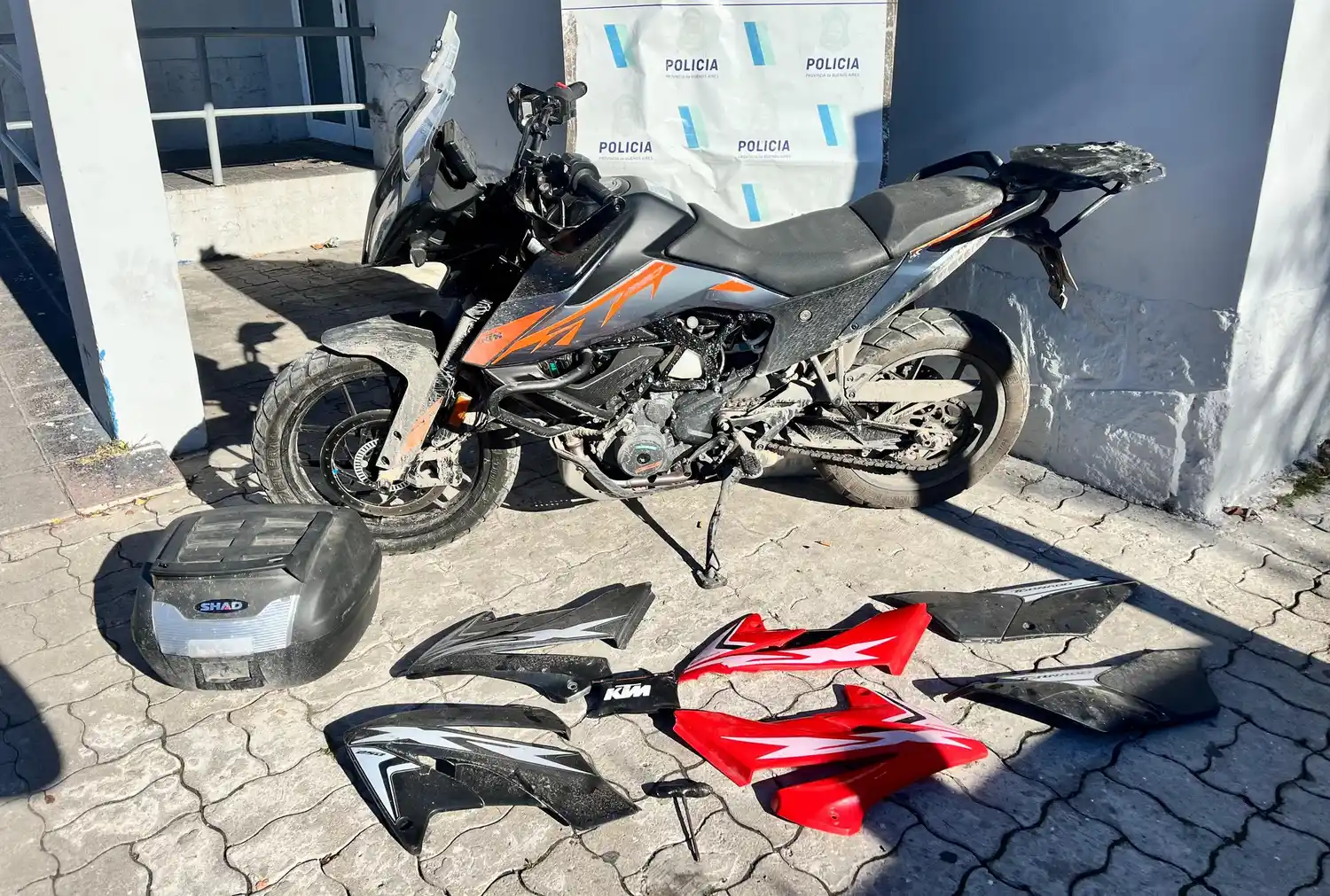 La moto había sido robada el pasado 8 de mayo en Neuquén y Moreno.