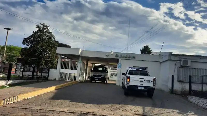 El herido fue asistido en la Guardia del Hospital. Foto: Archivo La Opinión.