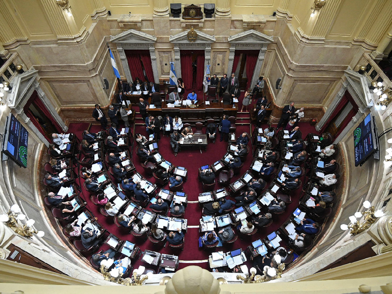 Dos dirigentes de San Justo en el Senado