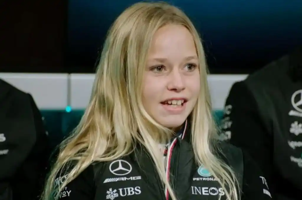 Luna Fluxá tiene 11 años y es la primera mujer en la F1