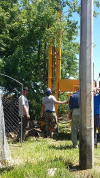La Escuela 33 de La Porteña está muy cerca de abrir sus canillas y acceder al agua potable