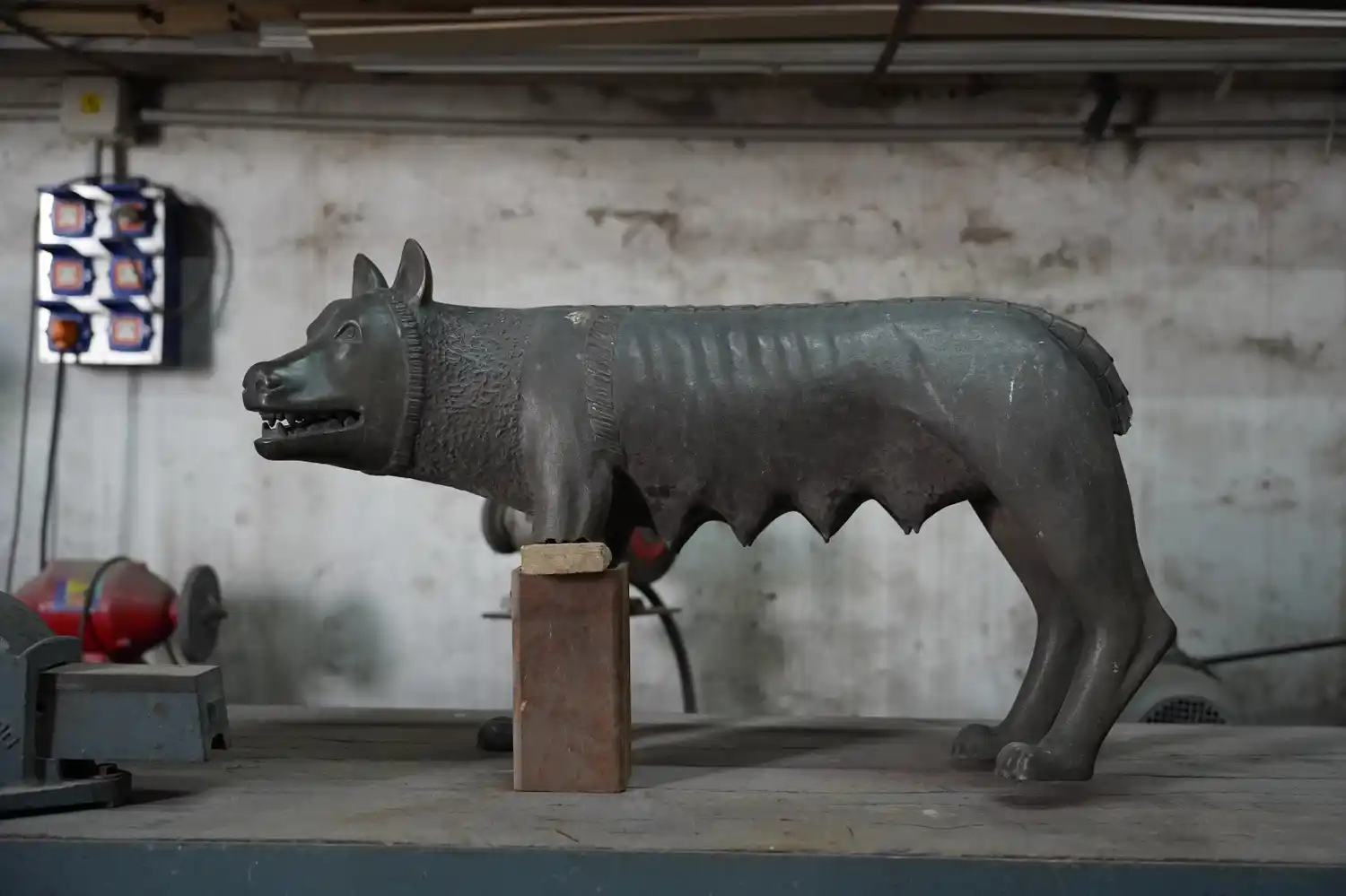 loba estatua bolaño