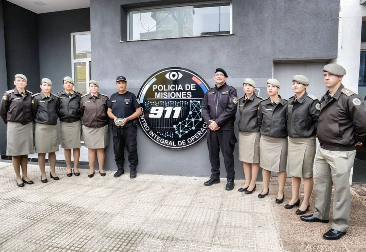 La Brigada Militar de Brasil visitó Misiones para conocer el funcionamiento de la fuerza provincial