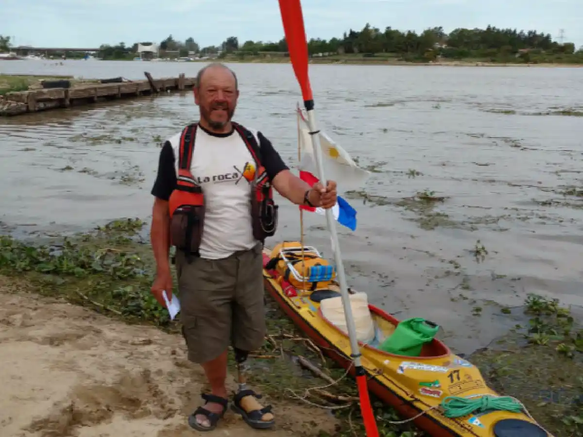 Remó más de 1.700 Km en homenaje a los Héroes de Malvinas
