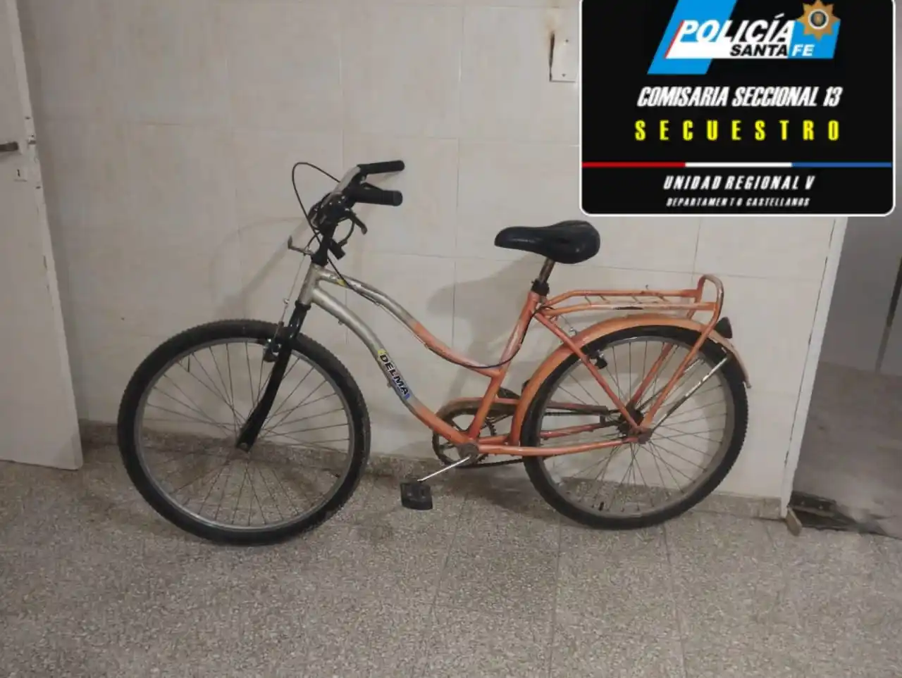 Importante despliegue coordinado: hallaron dos bicicletas robadas y un joven quedó aprehendido