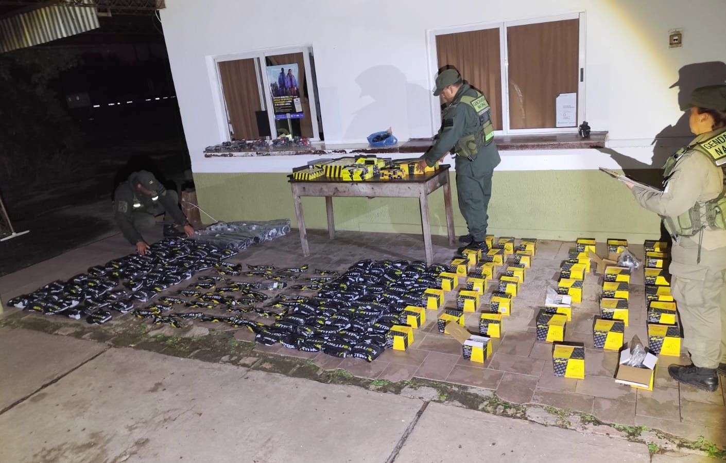 Secuestraron mercaderías de contrabando en diferentes operativos