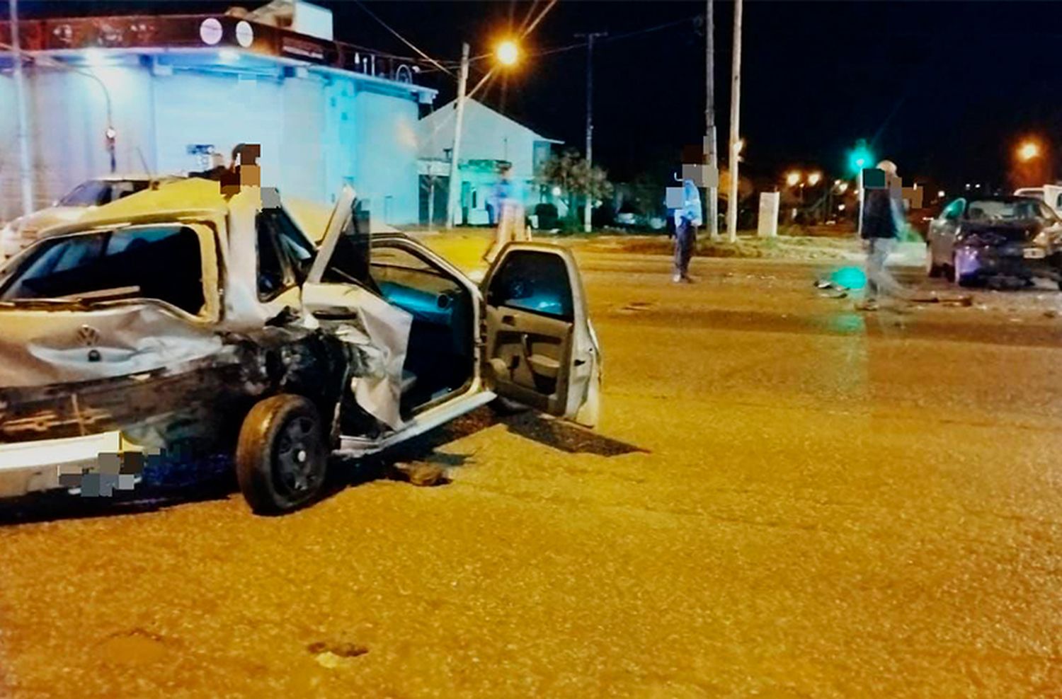 Tremendo choque en Luro y Errea: uno de los conductores manejaba borracho