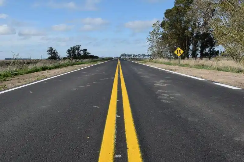 Se comenzó a señalizar la Ruta Provincial Nº 75