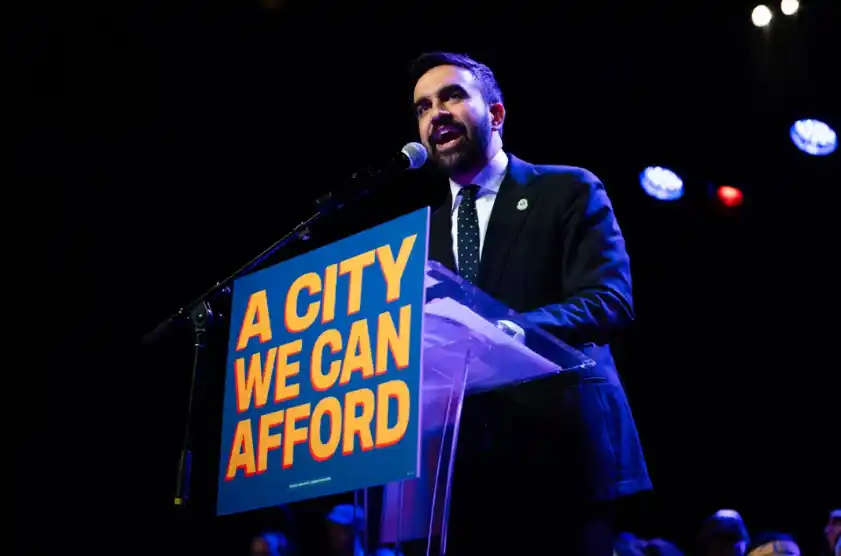 Zohran Madmani, candidato a alcalde de New York y preferido en las encuestas