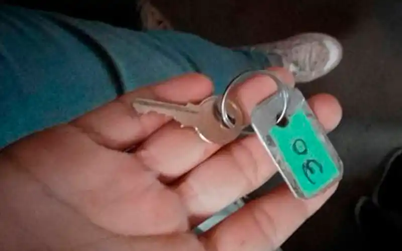 Llave encontrada en calle Saavedra