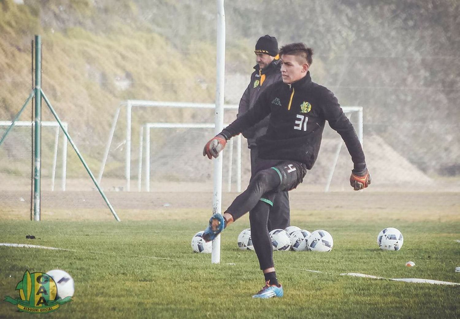 Luis Ingolotti empezó a entrenarse con la Selección Argentina Sub 17