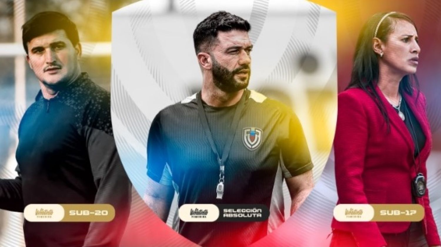 Federación Venezolana de Futbol anunció a tres nuevos encargados de las selecciones femeninas vinotinto