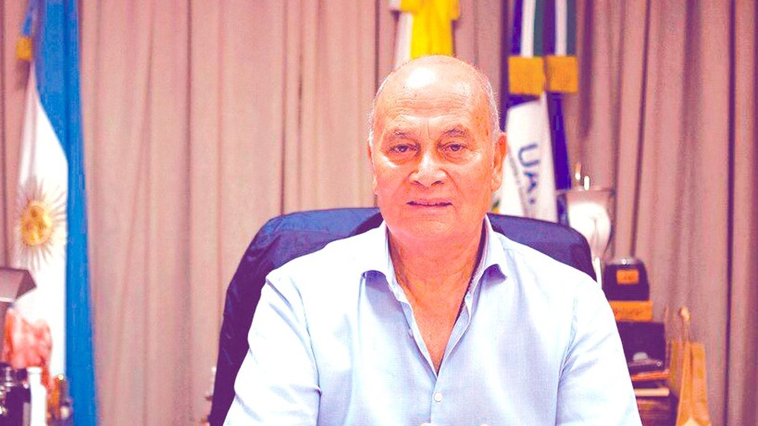 Venegas, en una de las oficinas de la Uatre