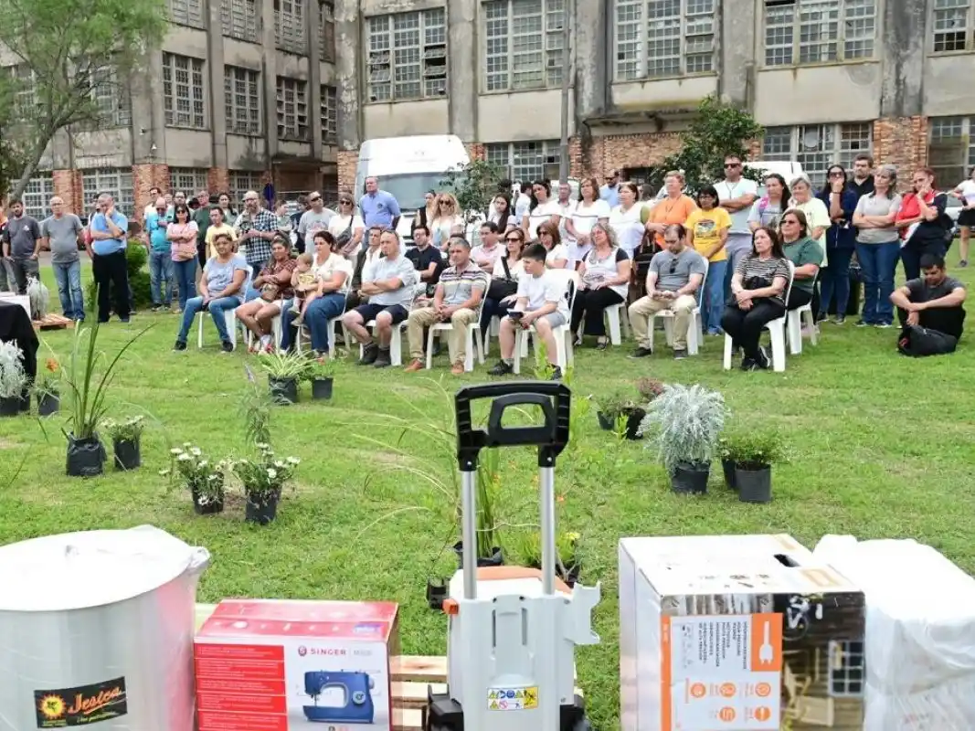 Reprogramaron la entrega de materiales del Presupuesto Participativo por cuestiones climáticas