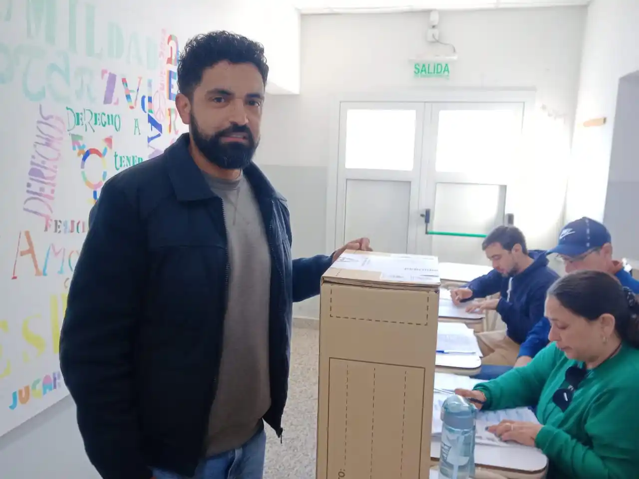 Votó Martín Rodríguez Blanco de Fuerza Patria