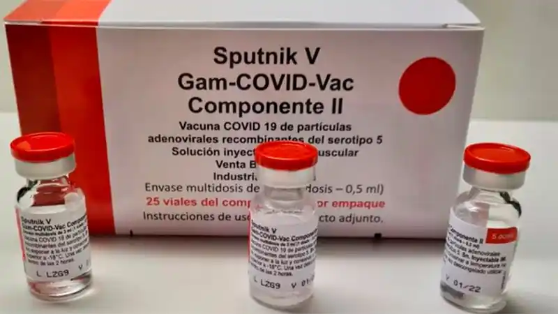 Argentina finalizó la producción del primer lote del componente II de Sputnik V